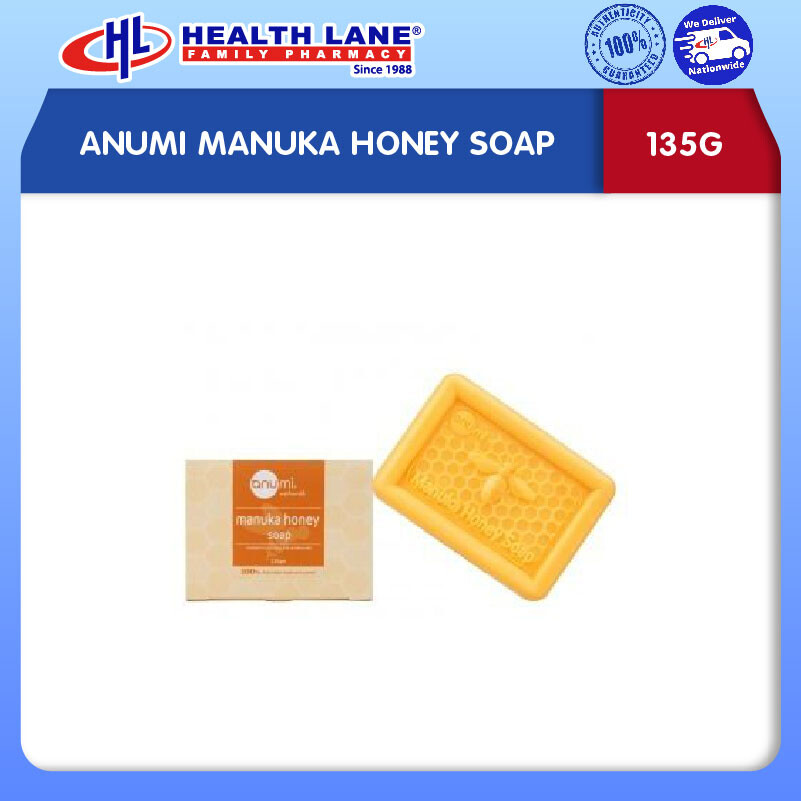ANUMI MANUKA HONEY SOAP (135G)